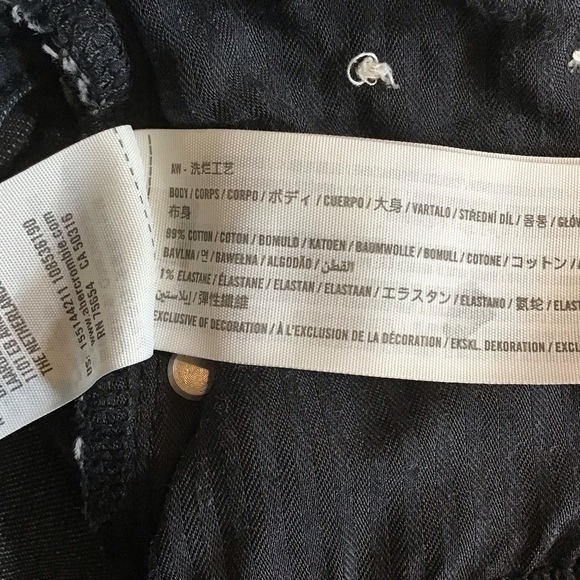 Abercrombie Fitch 6 (28) Skinny High Rise Distressed Gray Women's Ankle Jeans - Picture 6 of 7